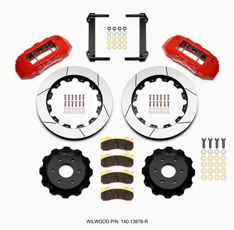 Best Seller Wilwood TX6R Front Kit 16.00in Red 1999-2014 GM Truck/SUV 1500