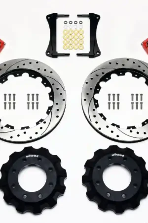 Buy Today Wilwood TC6R Front Kit 16.00in Drilled Red 1999-2014 GM Truck/SUV 1500