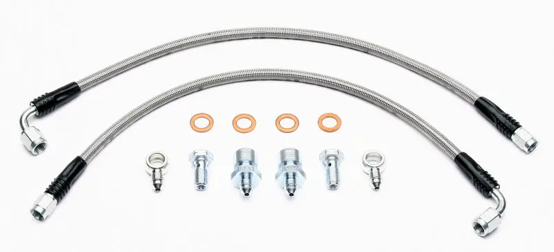 Bargain Wilwood Flexline Kit Rear Honda / Acura w/ Combination Parking Brake Caliper