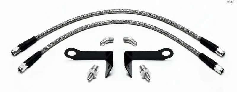 Buy Online Wilwood Flexline Kit Front 2005-08 Ford Mustang w/ SL4 or SL6 Caliper