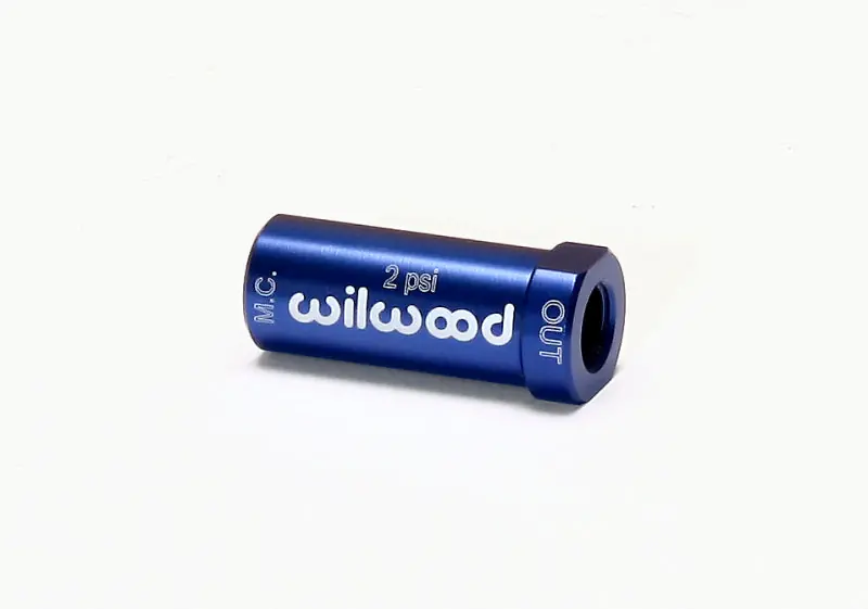 Exclusive Offer Wilwood Residual Pressure Valve - New Style - 2# / Blue