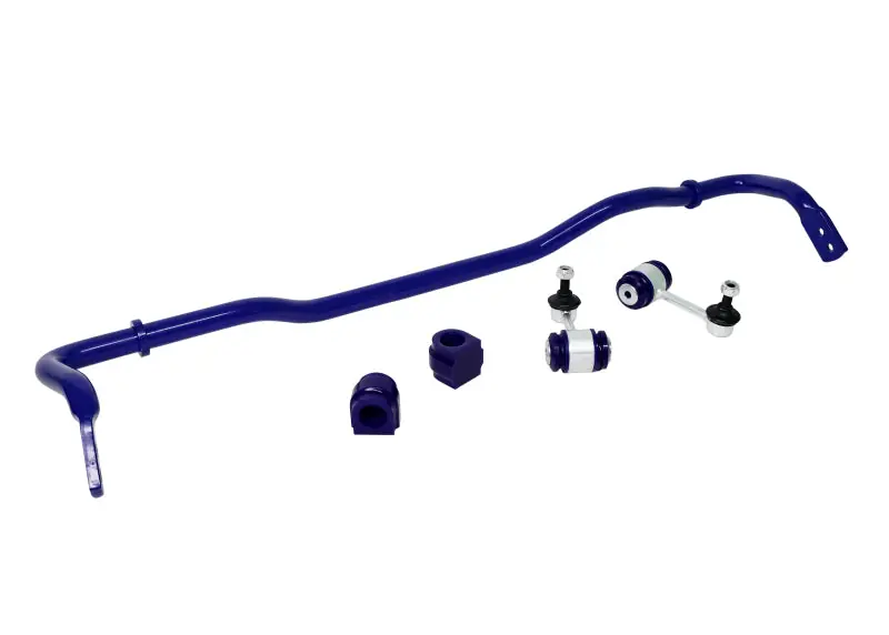 Superpro 2022 Volkswagen Golf R 2-Position HD Adjustable 24mm Rear Sway Bar & End Link Kit Original