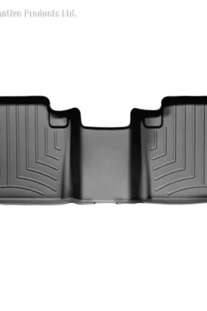 WeatherTech 05-13 Toyota Tacoma Double Cab Rear FloorLiner - Black Certified