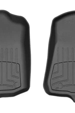 WeatherTech 2020+ Jeep Gladiator Front FloorLiner HP - Black Free Shipping
