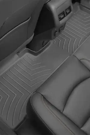 WeatherTech 19-23 Chevrolet Silverado 1500 (No Rear Carpeted Storage) Rear FloorLiner - Black Budget