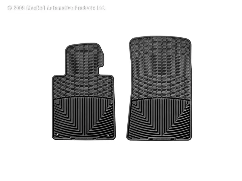 WeatherTech 99 BMW M3 Convertible Front Rubber Mats - Black Hot Picks