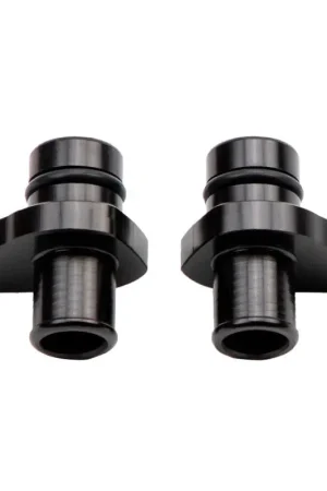 Original Wehrli 04.5-2010 Duramax LLY/LBZ/LMM Crankcase Vent (PCV) Fitting Kit - Billet Black Anodized