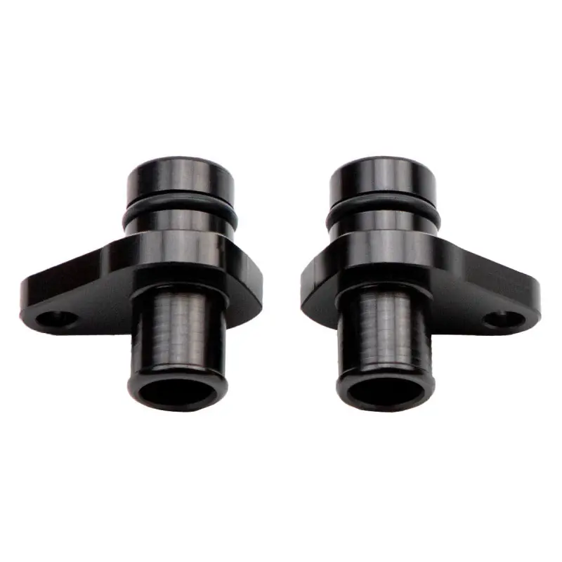 Original Wehrli 04.5-2010 Duramax LLY/LBZ/LMM Crankcase Vent (PCV) Fitting Kit - Billet Black Anodized