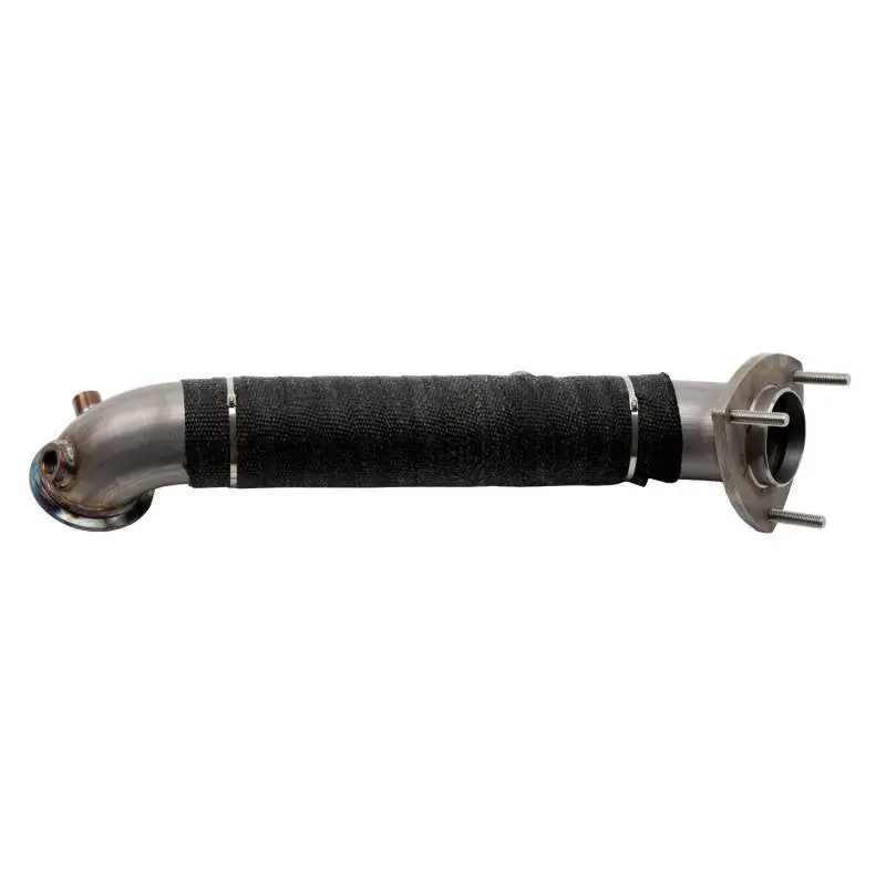 Wehrli 15.5-16 Chevrolet 6.6L LML Duramax 3in Stainless Down Pipe (3 Bolt Flange) Instant Buy