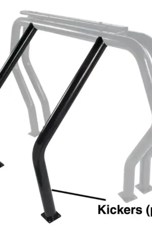 Worldwide Shipping GOR Bed Bar - Black