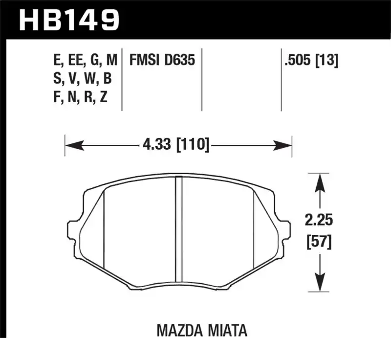 Wholesale HAWK ER-1 Brake Pad Sets