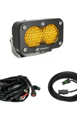 S2 Sport Universal Chase Light Kit Work/Scene Baja Amber Baja Designs Luxury