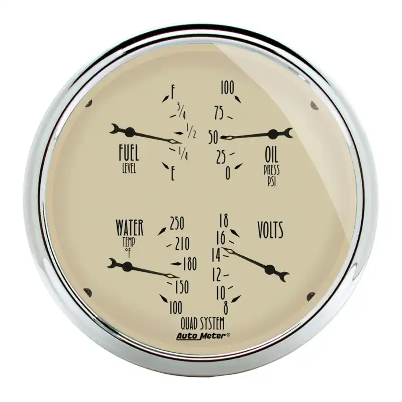Final Sale AM Antique Beige Gauges