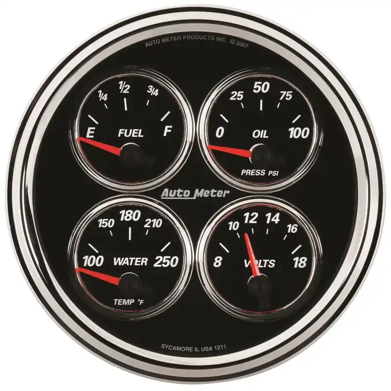 AM Designer Black Gauges II Budget