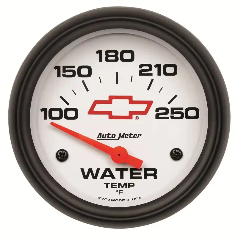 Buy Direct AM Chevy White Gauges
