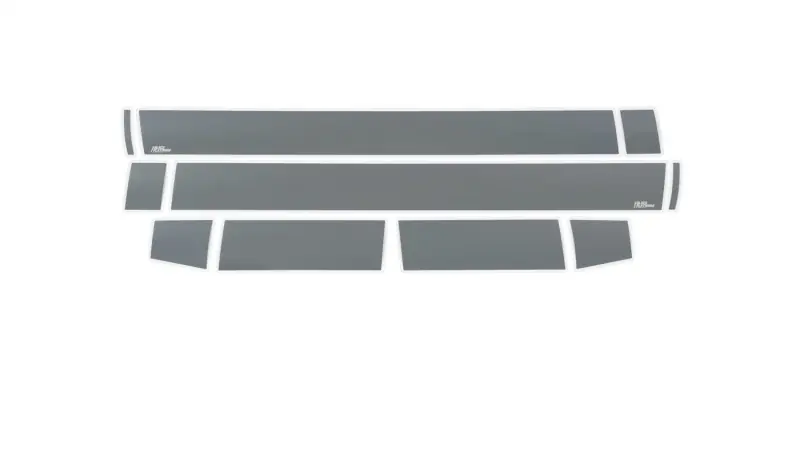 Luxury PUT Blk Platinum Rocker Panels